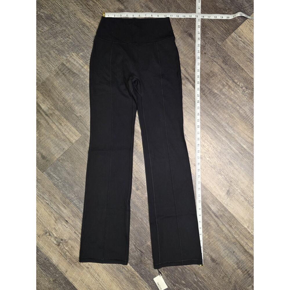 INGIA Womens Black Bootcut Leggings Size S Small NWT High Rise Yoga Flare Pants